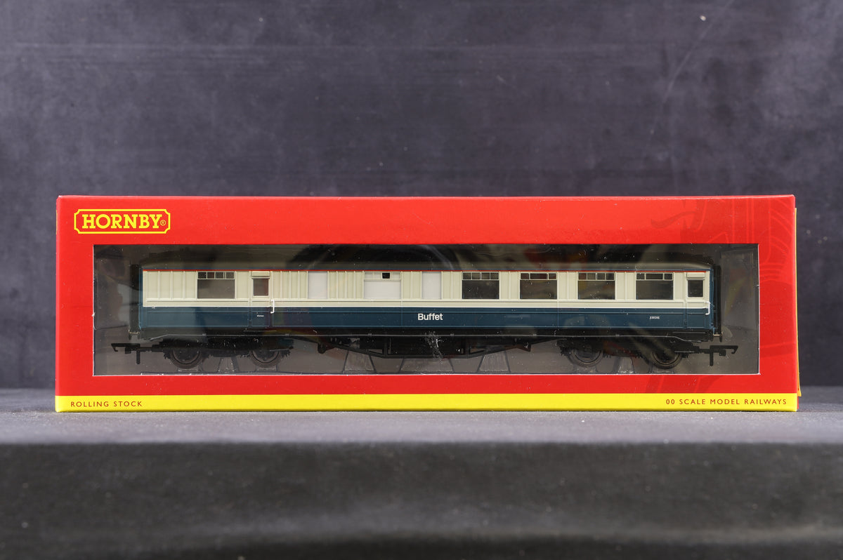 Hornby OO R4468 LNER Gresley Buffet Coach BR Blue &#39;E9131E&#39;