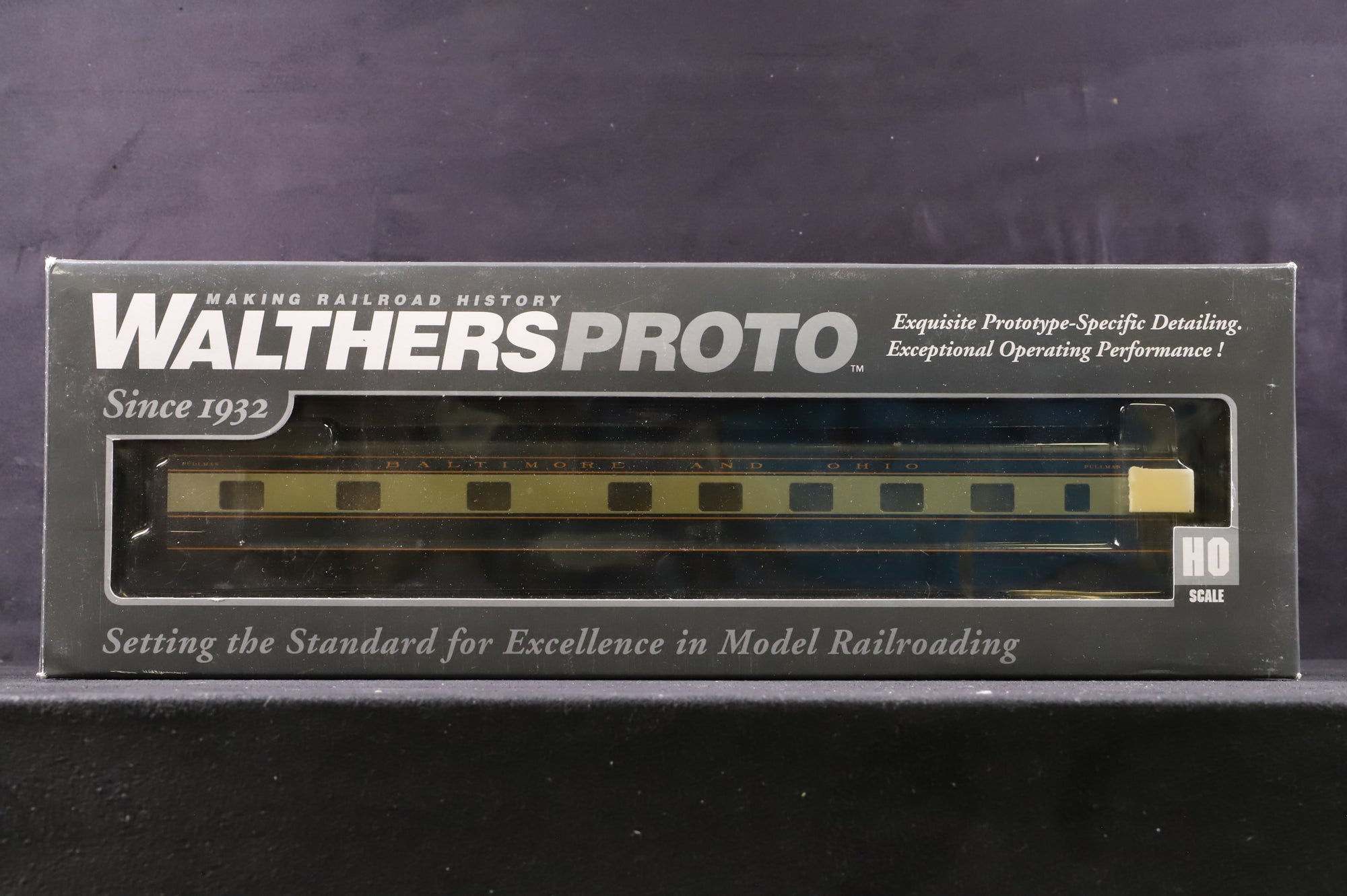 Walthers HO 920-15206 Rake Of 4 85' Baltimore & Ohio Pullmans