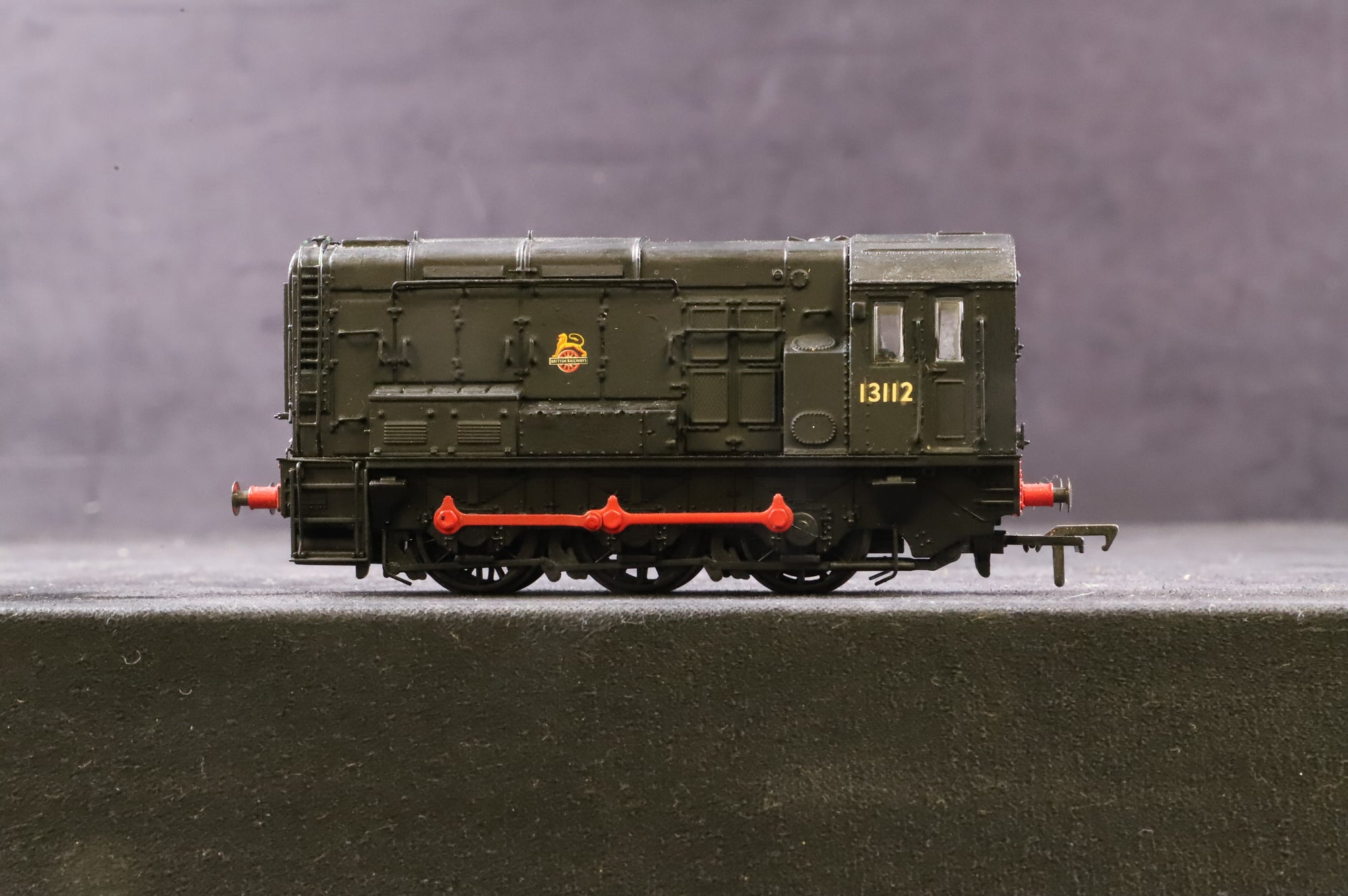 WORKSHOP Bachmann OO Class 08 13112 in BR Black w/ Early Crests - Non Runner