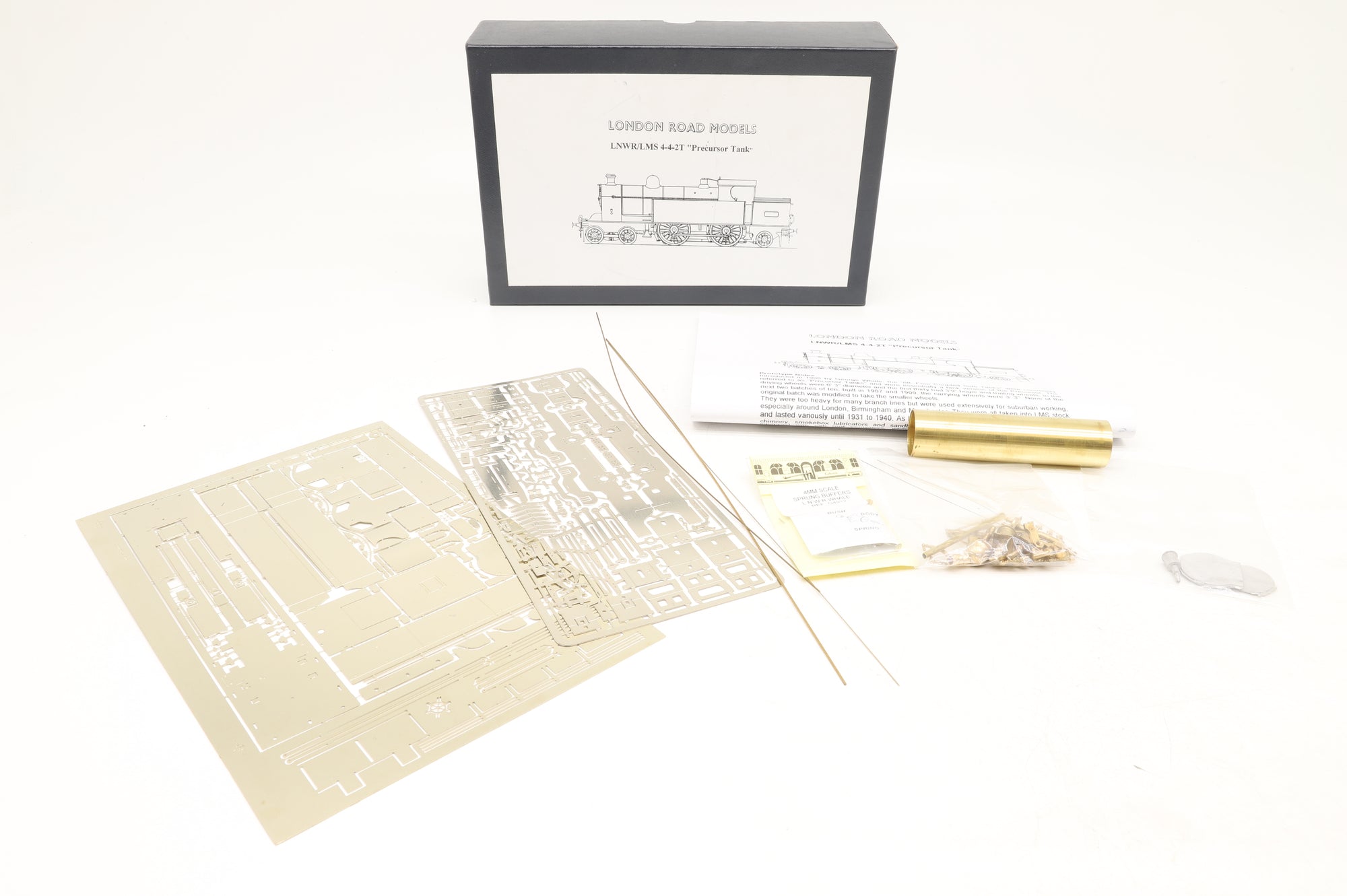 London Road Models OO LNWR/ LMS 4-4-2T Precursor Tank Unstarted Kit