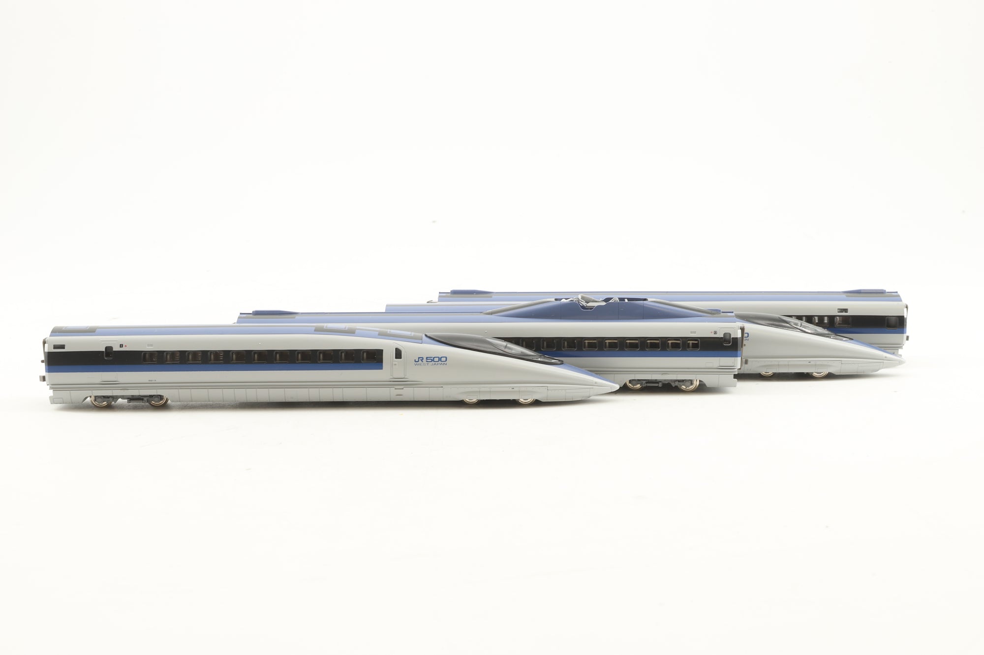 Kato N 10-510 Series 500 4-Car Shinkansen in JR West Japan Blue/Grey