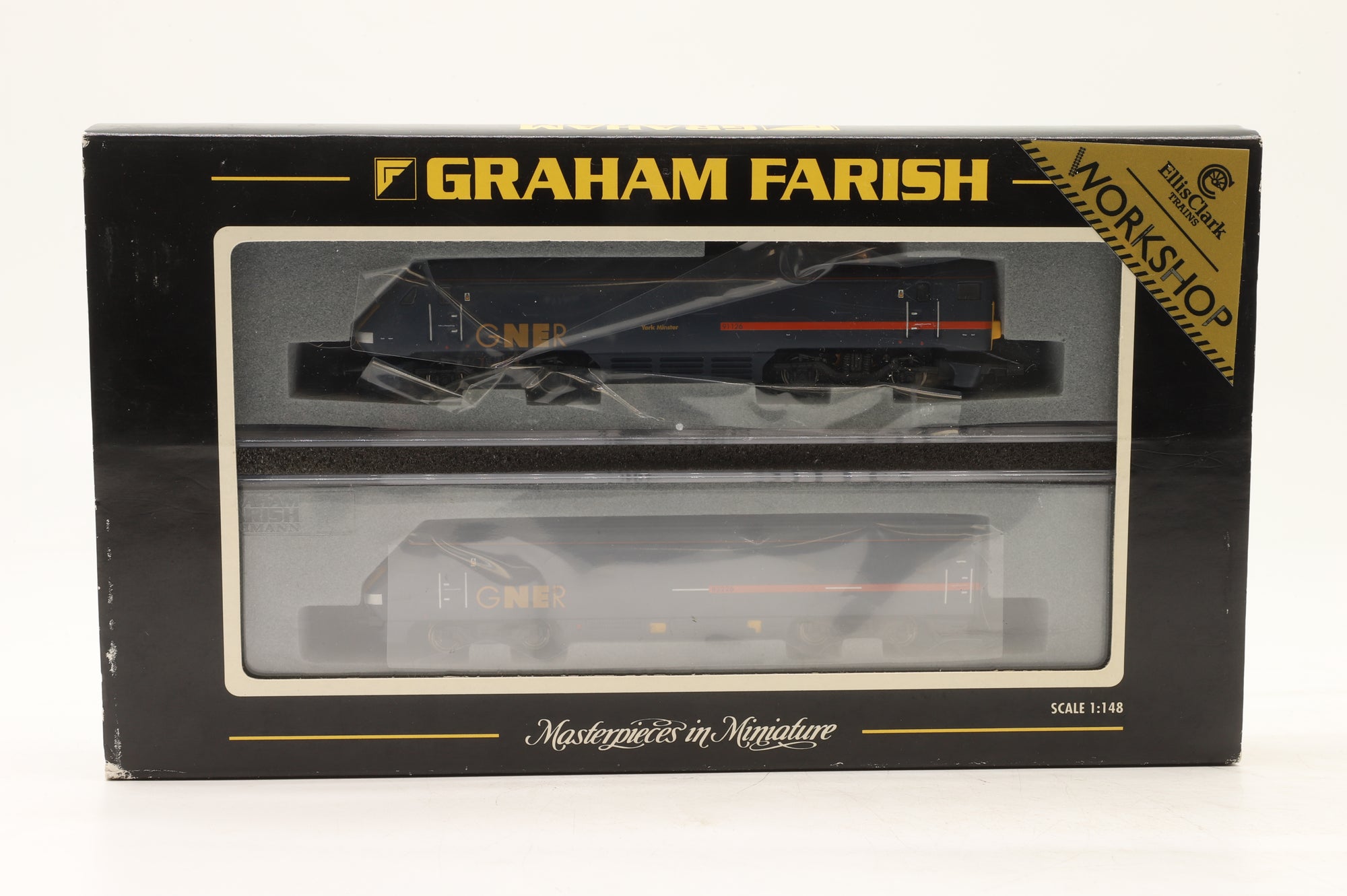 WORKSHOP Graham Farish N 371-800 Class 91 'York Minster' '91126' GNER DVT Trailer