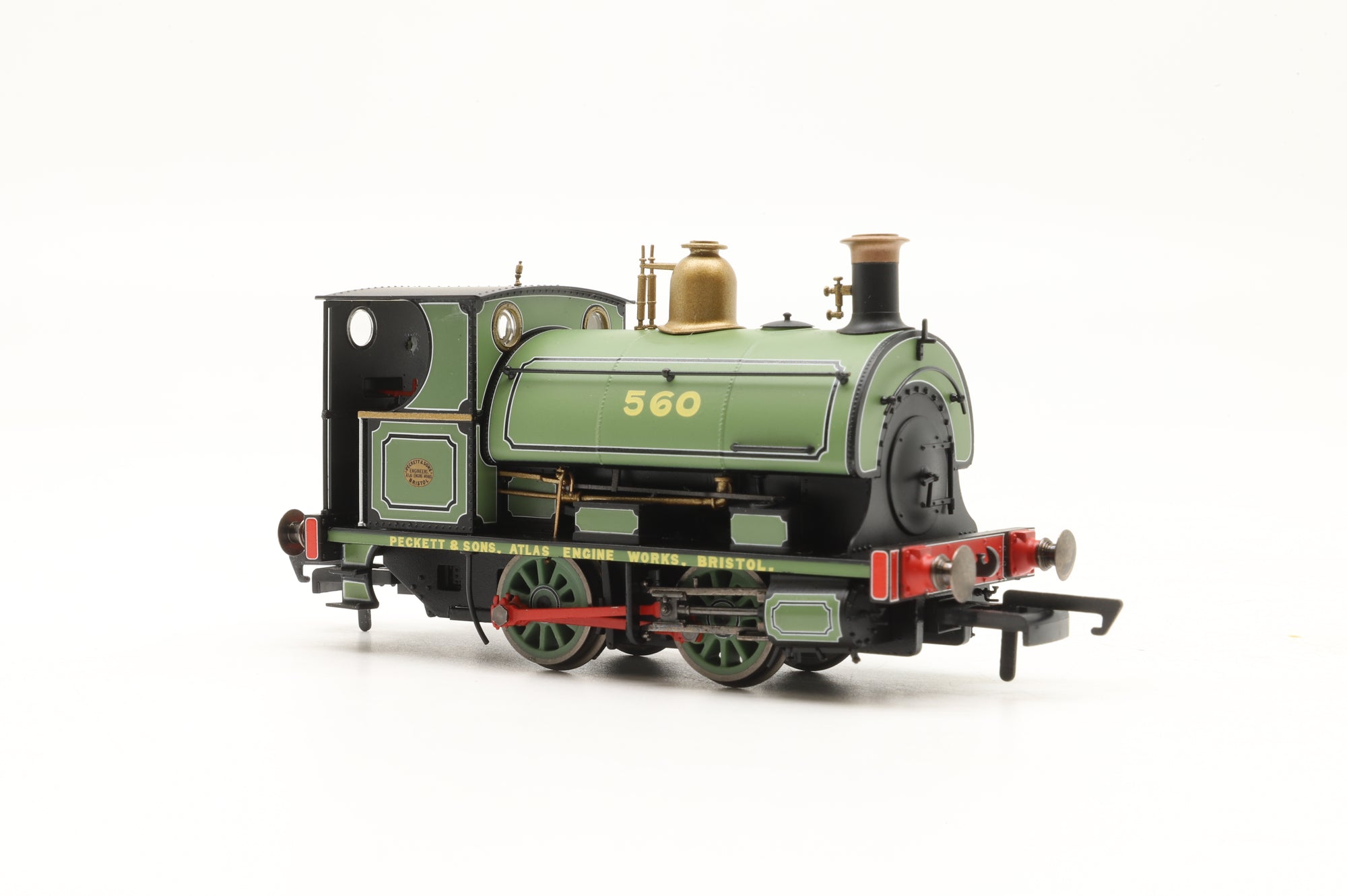 Hornby OO R3615 Peckett W4 0-4-0 No.560 in Works Green