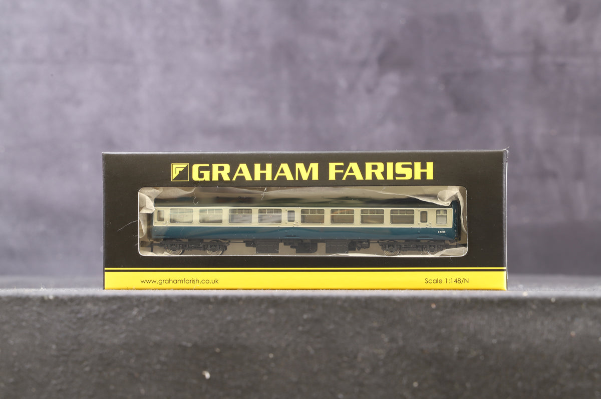 Graham Farish N Rake of 6 Mk2A BR Blue &amp; Grey, Inc. 2 x 374-680A &amp; 4 x 374-710A