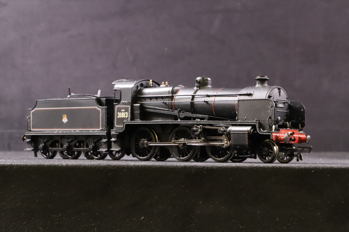 WORKSHOP Bachmann OO 32-152 N Class 31813 in Lined BR Black w/ Late Crests