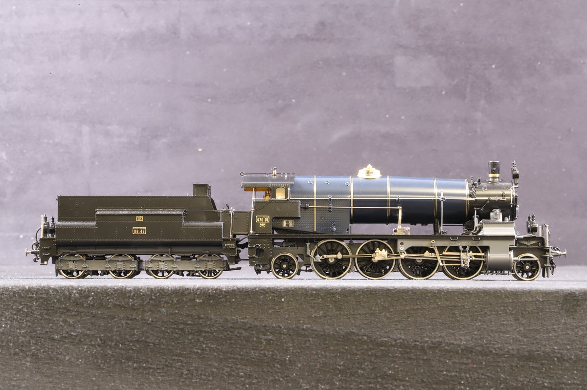 Micro-Metakit HO Brass 00800H kkStB Imperial Austrian Railway Class 470 Gölsdorf Loco, Ltd Ed.010/120