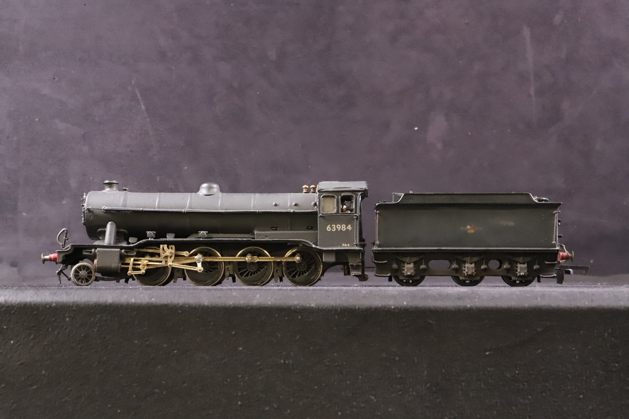 Nu-Cast OO 02/3 Class '63984' BR Black L/C Kit Built
