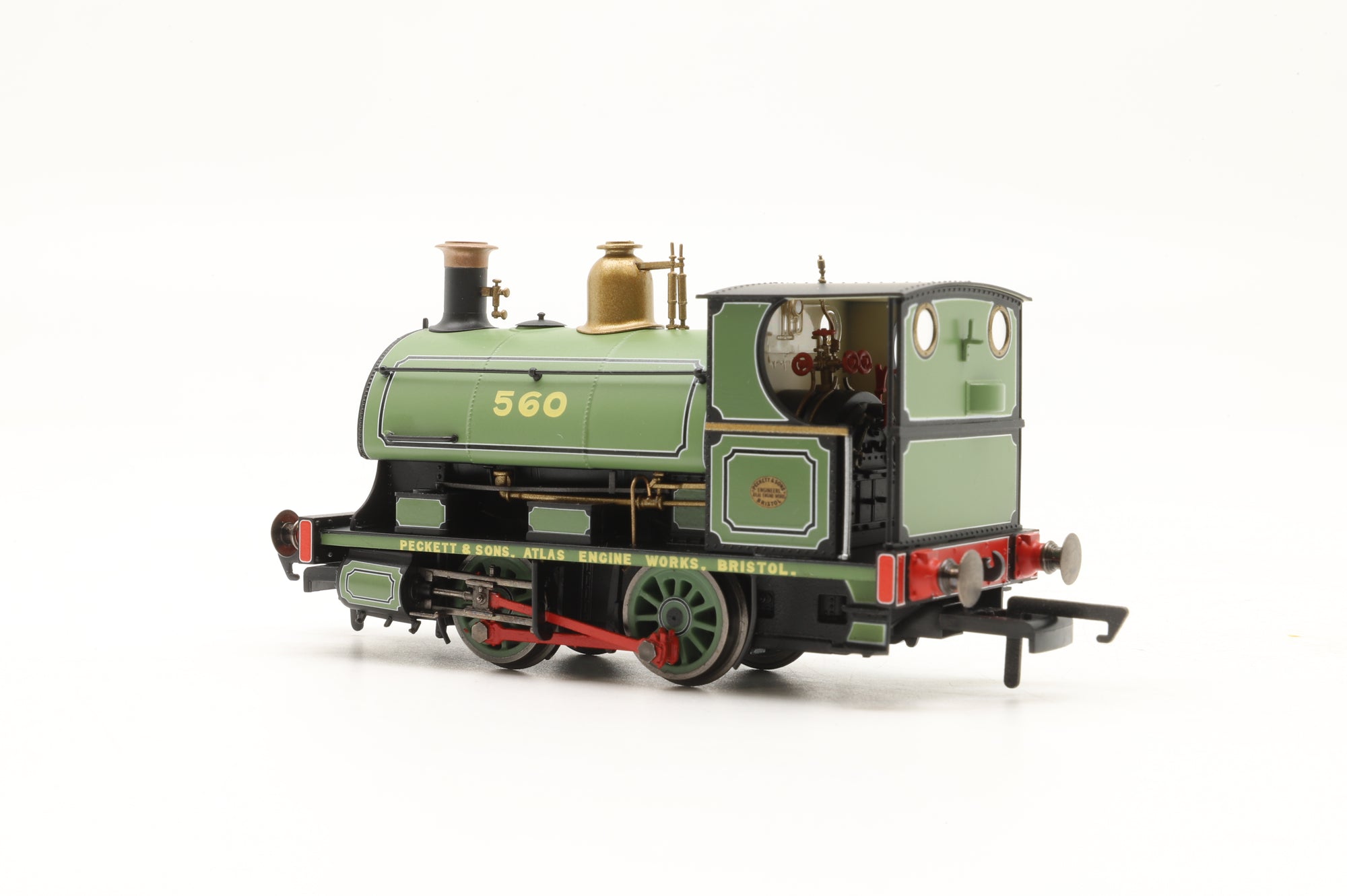 Hornby OO R3615 Peckett W4 0-4-0 No.560 in Works Green