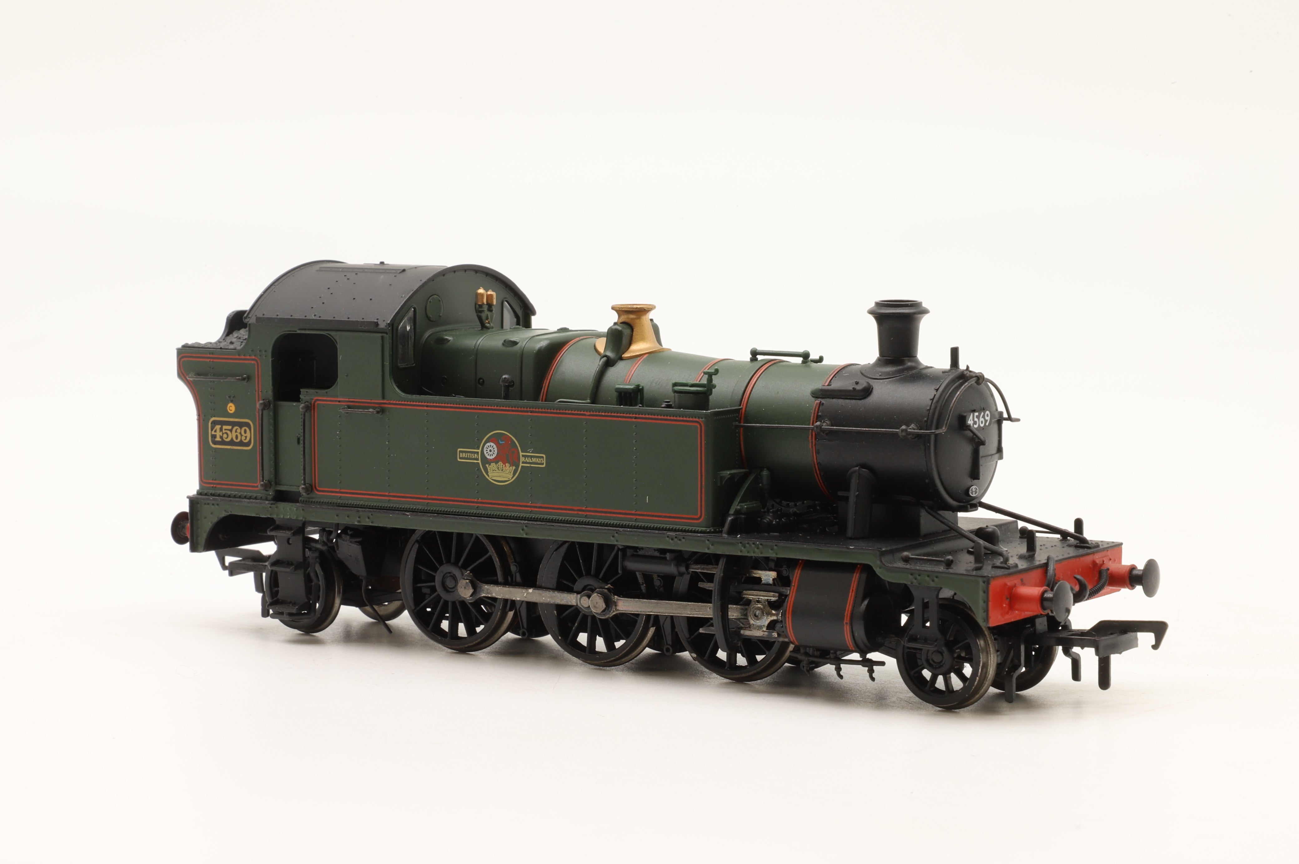 Bachmann OO 32-125A 45xx Tank '4569' BR Lined Green L/C DCC Fitted