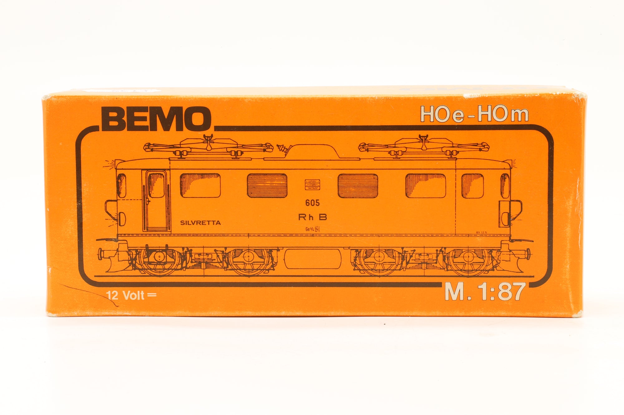 BEMO HOm Ge 4/4 #606 'Kesch' in RhB Green
