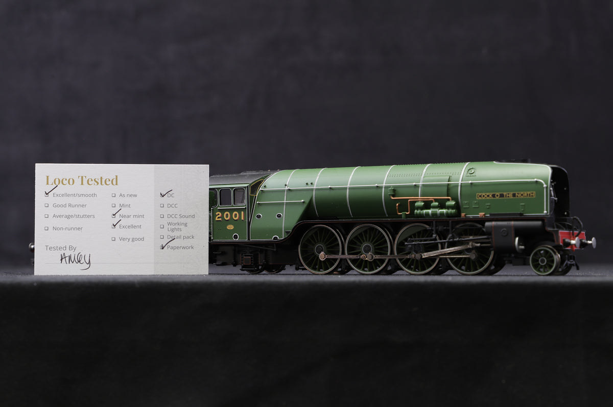 Hornby OO R3207 LNER 2-8-2 Class P2 &#39;Cock Of The North&#39; &#39;2001&#39;