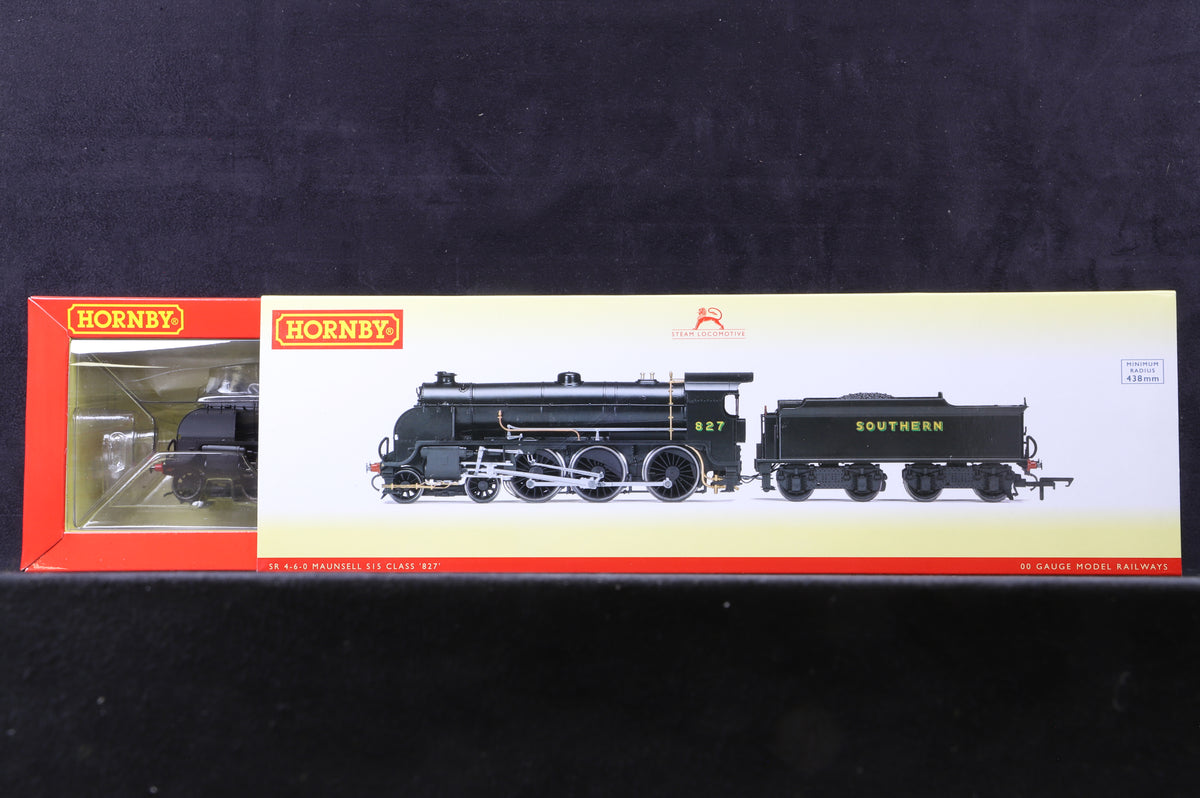 Hornby OO R3411 SR S15 Class Loco &#39;827&#39;