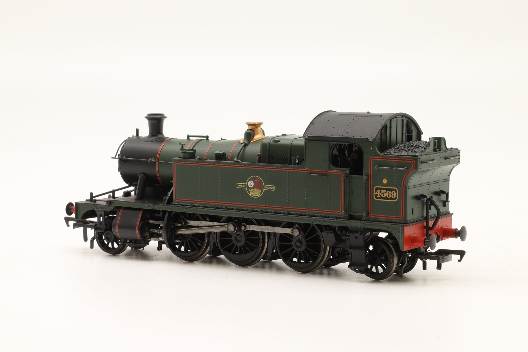Bachmann OO 32-125A 45xx Tank '4569' BR Lined Green L/C DCC Fitted