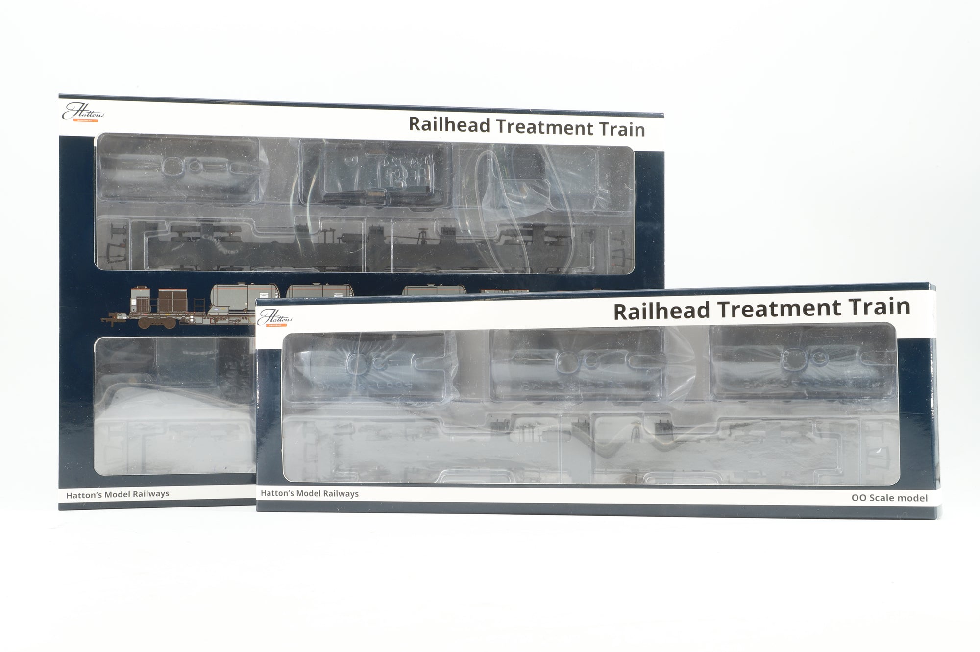 Hattons OO H4-RHTT-004 & 006 Rail Head Treatment Train Network Rail Weathered