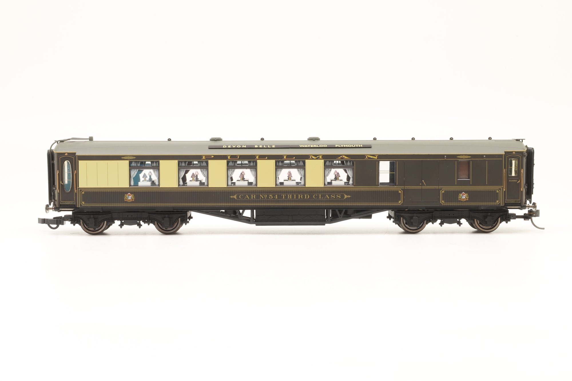 Hornby OO Rake of 3 Devon Belle Pullman Cars