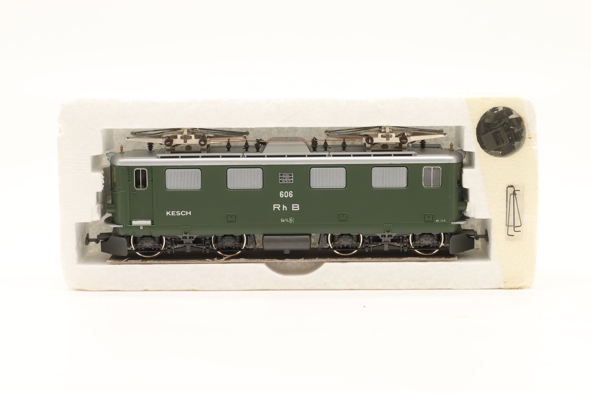 BEMO HOm Ge 4/4 #606 'Kesch' in RhB Green