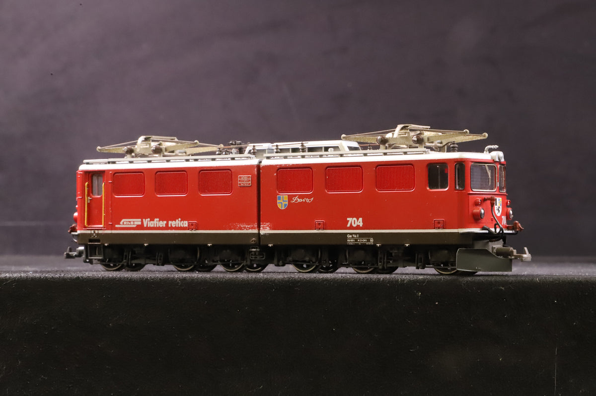 Bemo HOm 1254-125 Class Ge 6/6 704 RhB