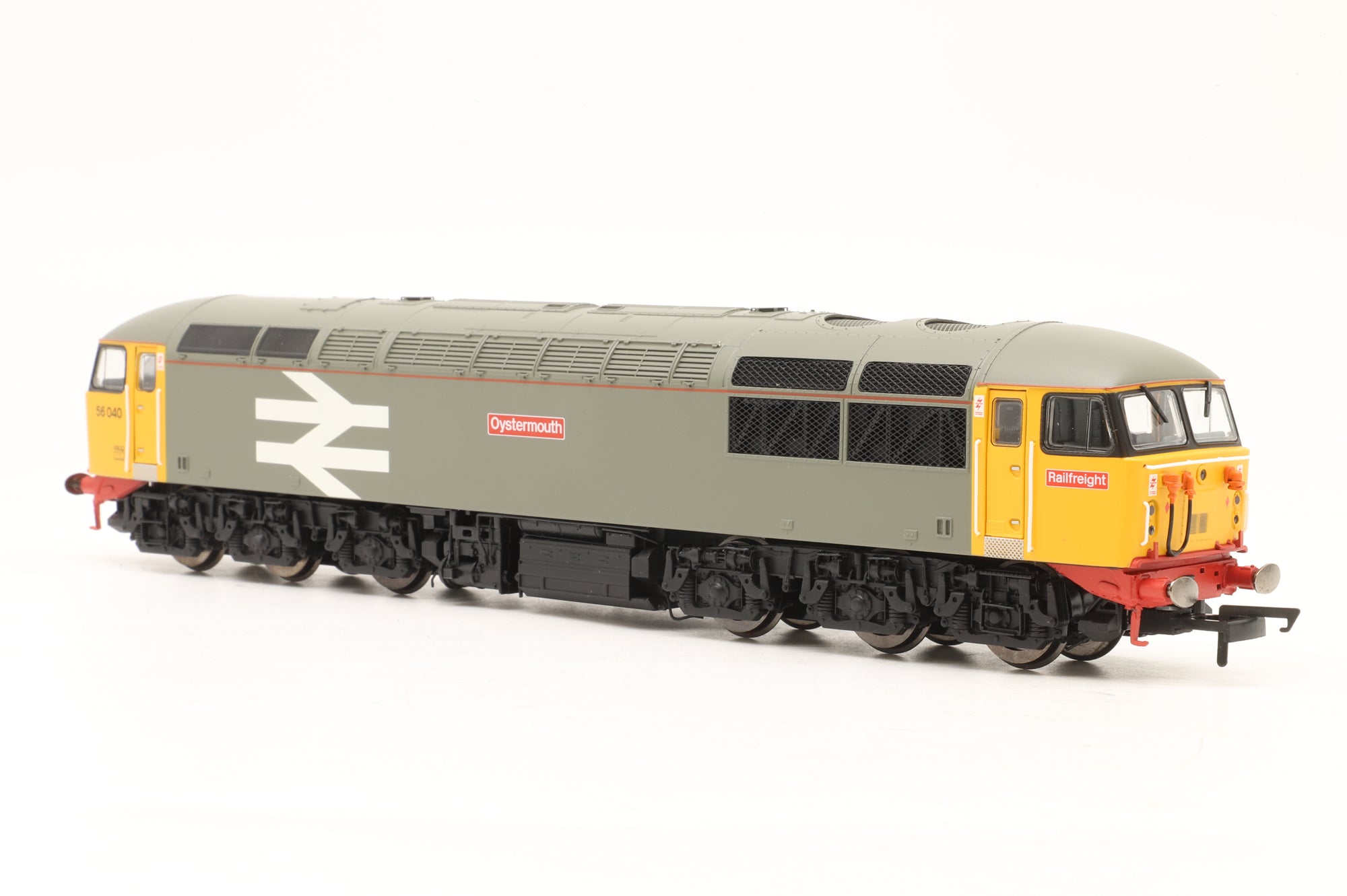Hornby OO R2962X Class 56 56040 'Oystermouth' in BR Railfreight Grey (Early)