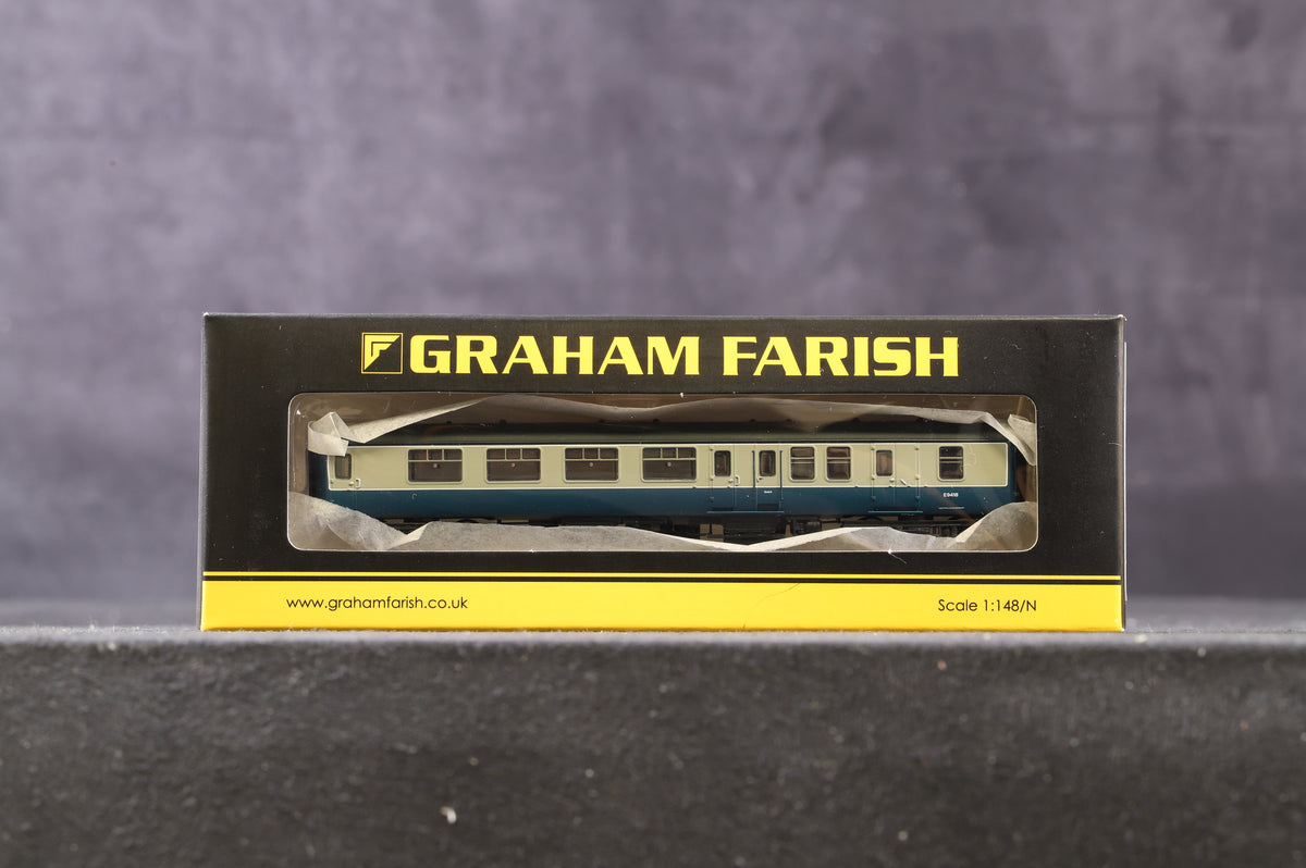 Graham Farish N Rake of 6 Mk2A BR Blue &amp; Grey, Inc. 2 x 374-680A &amp; 4 x 374-710A