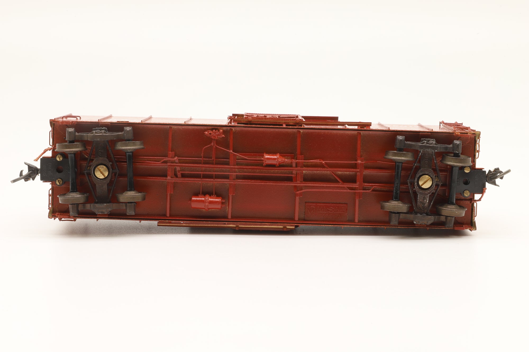 Overland Models/M.S Models HO OMI-1392 B&O 'M-15K' Boxcar Wagon Top #370000 2-Door, Brass