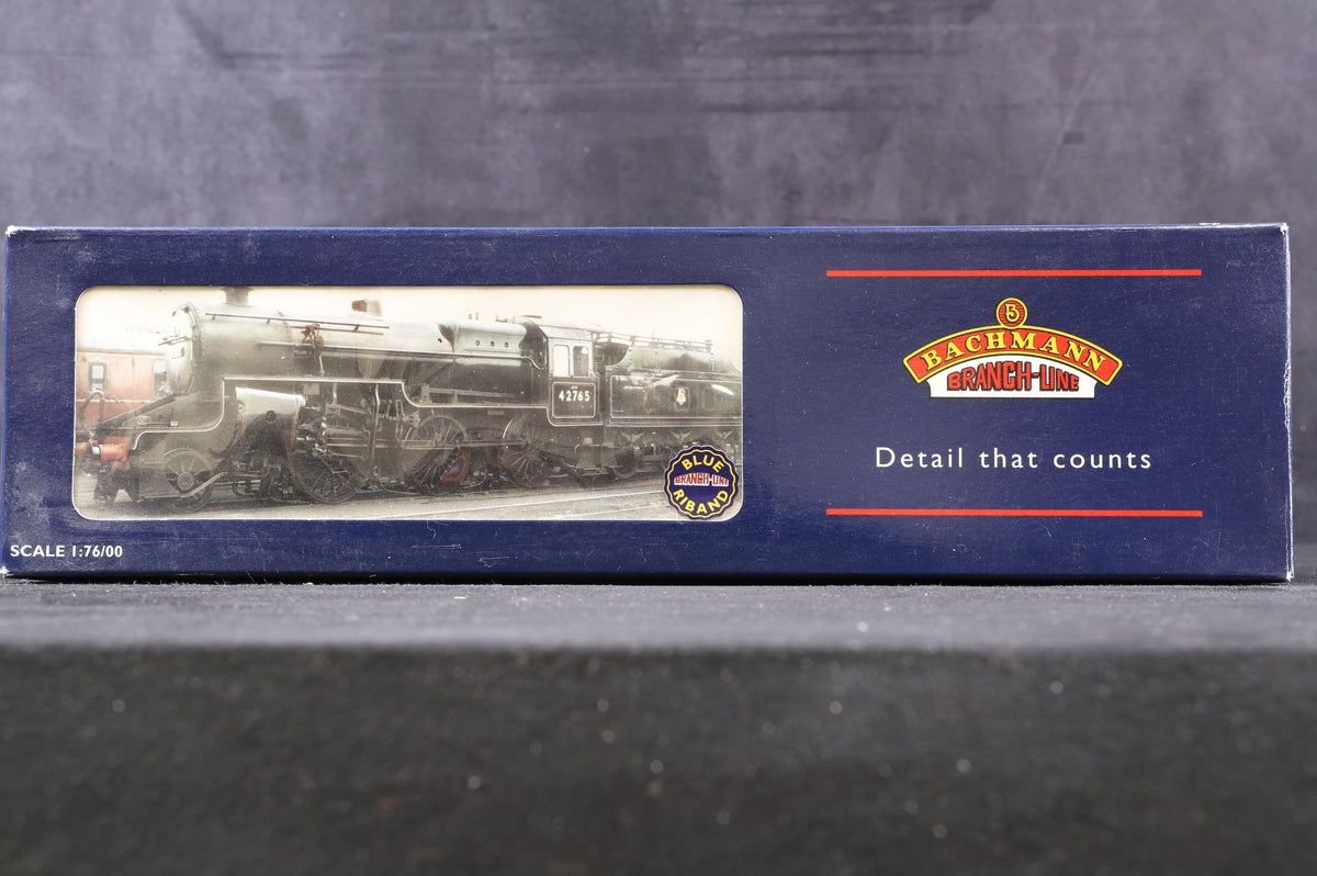 Bachmann OO 32-176 2-6-0 Crab &#39;42765&#39; BR Lined Black E/C With Coal Rail