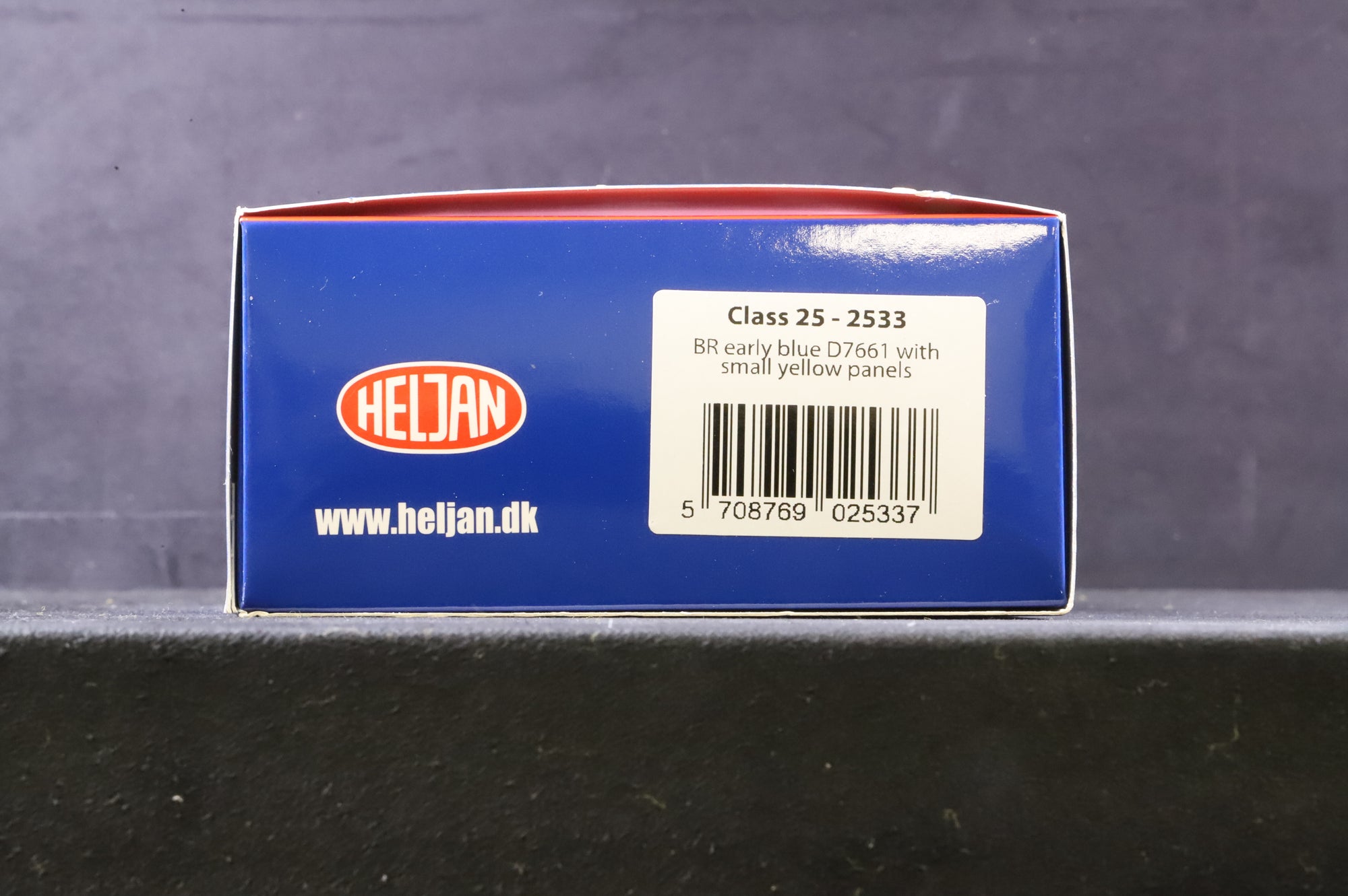 Heljan OO 2533 Class 25/3 'D7661' BR Blue Small Yellow Panels