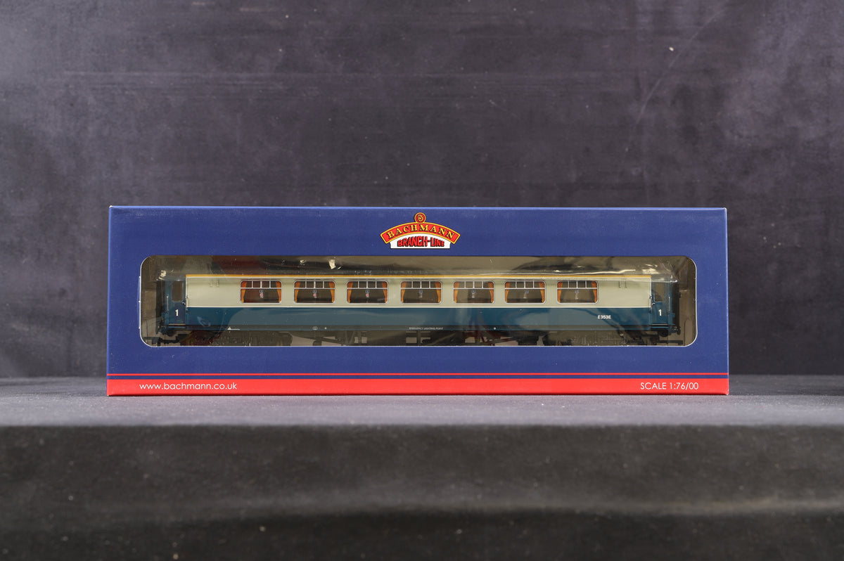 Bachmann OO 39-001Z Mk1 Pullman First Open Twin Pack BR Blue &amp; Grey Excl. Modelzone