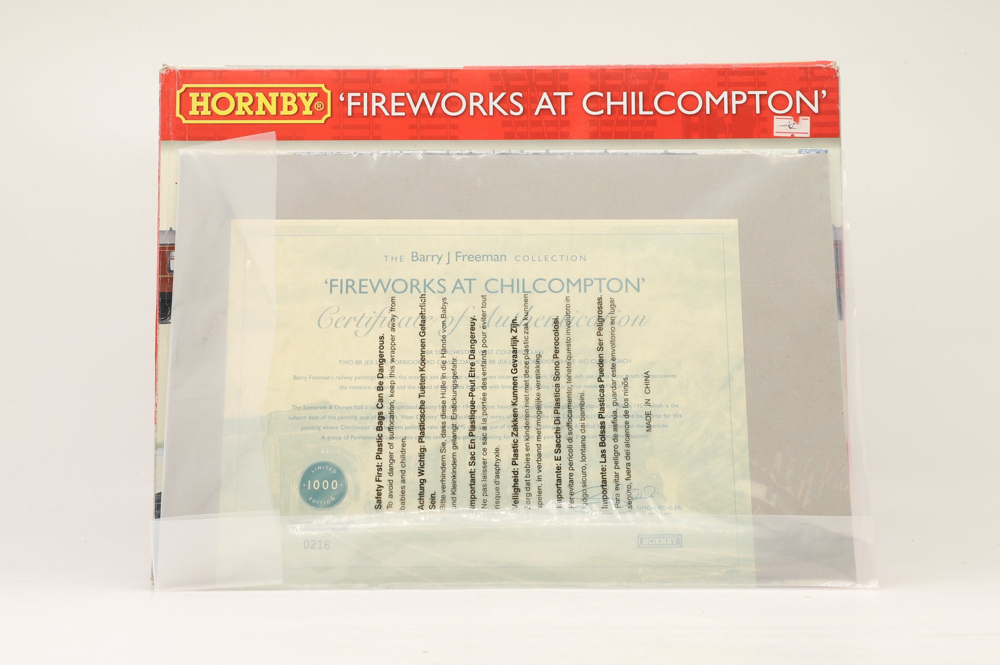 Hornby OO R2908 'Fireworks at Chilcompton' Train Pack Limited Edition 216/1000
