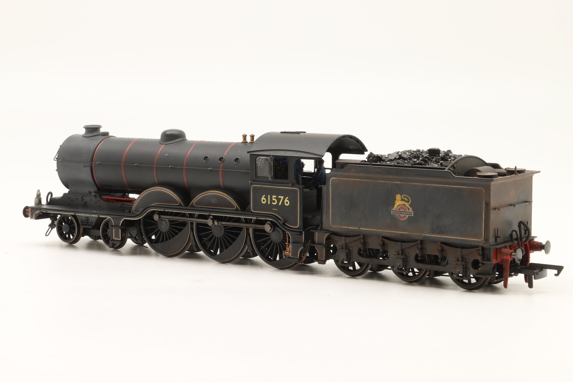 Hornby OO R3546 Class B12 '61576' BR Lined Black E/C Weathered DCC Sound
