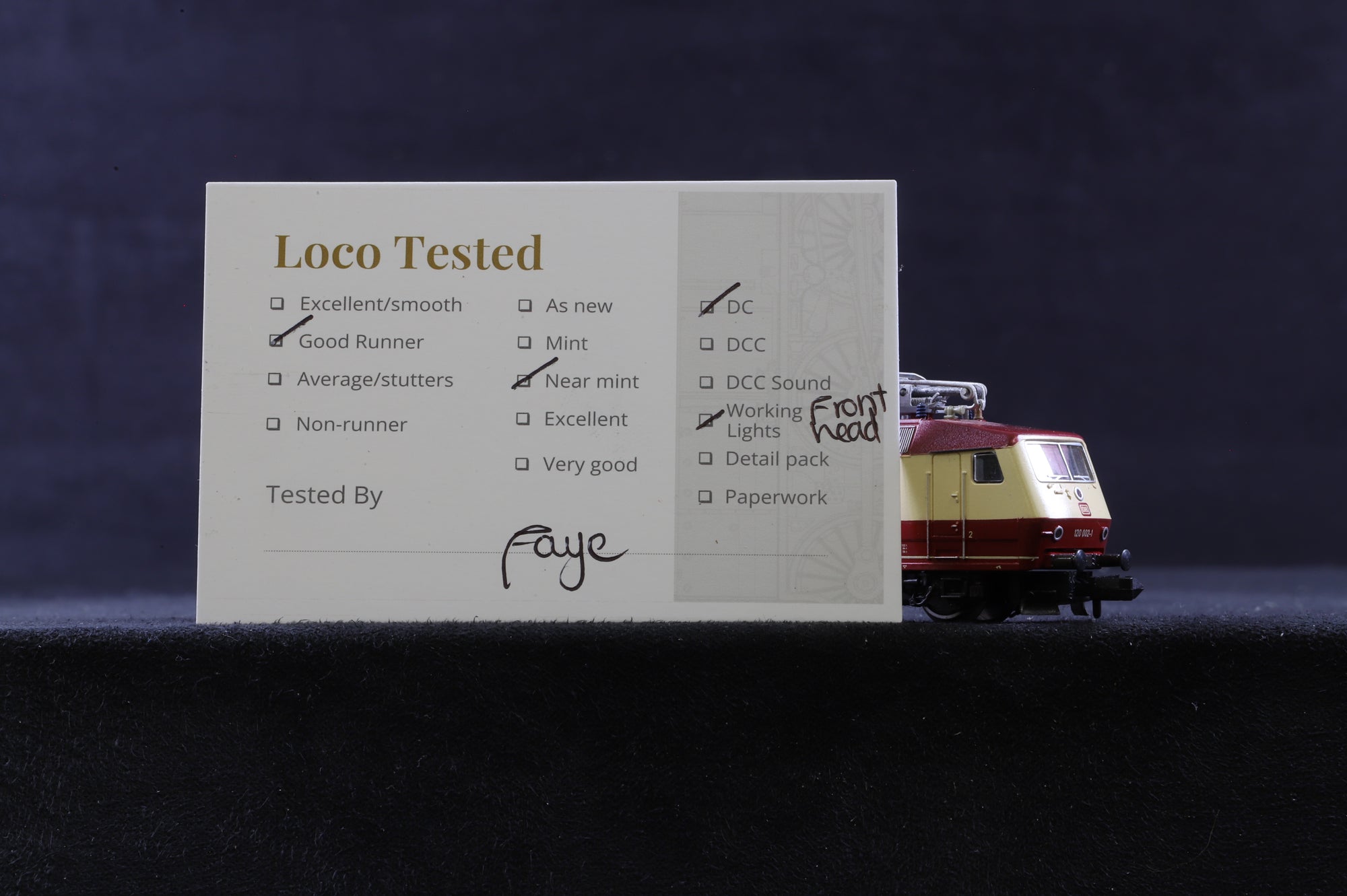 Fleischmann N 7351 Class BR 120 002-1 DB