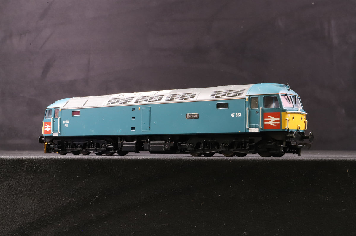 Heljan OO 4799 Class 47/8 47853/D1733 in Heritage XP64 Blue Livery