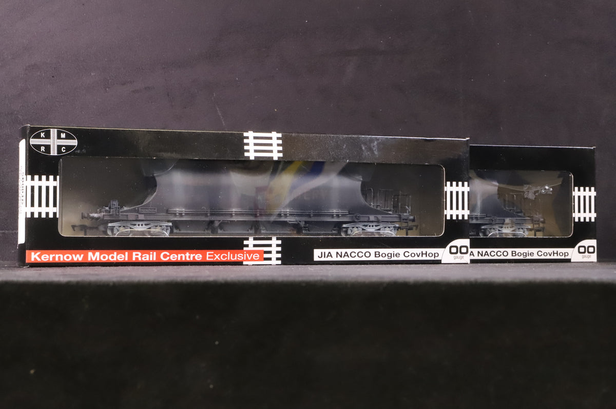 KMRC/Dapol OO SB001G/F Rake of 2 JIA China Clay Wagons in Nacco/Imerys Livery - Weathered