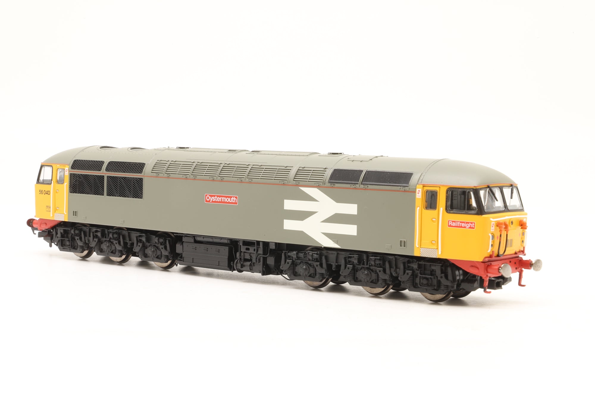 Hornby OO R2962X Class 56 56040 'Oystermouth' in BR Railfreight Grey (Early)