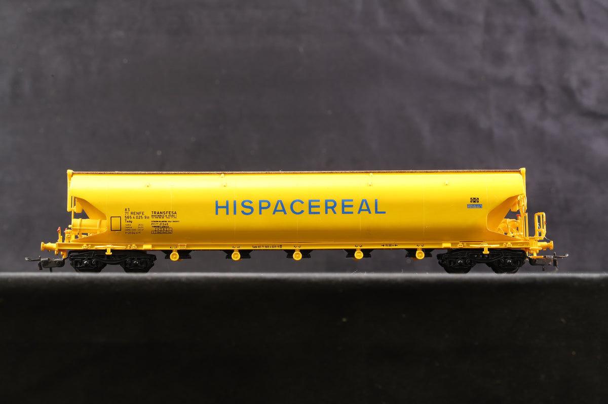 Electrotren HO 5600/5601 Hispacereal &amp; Metransa Renfe Closed Hopper Wagons