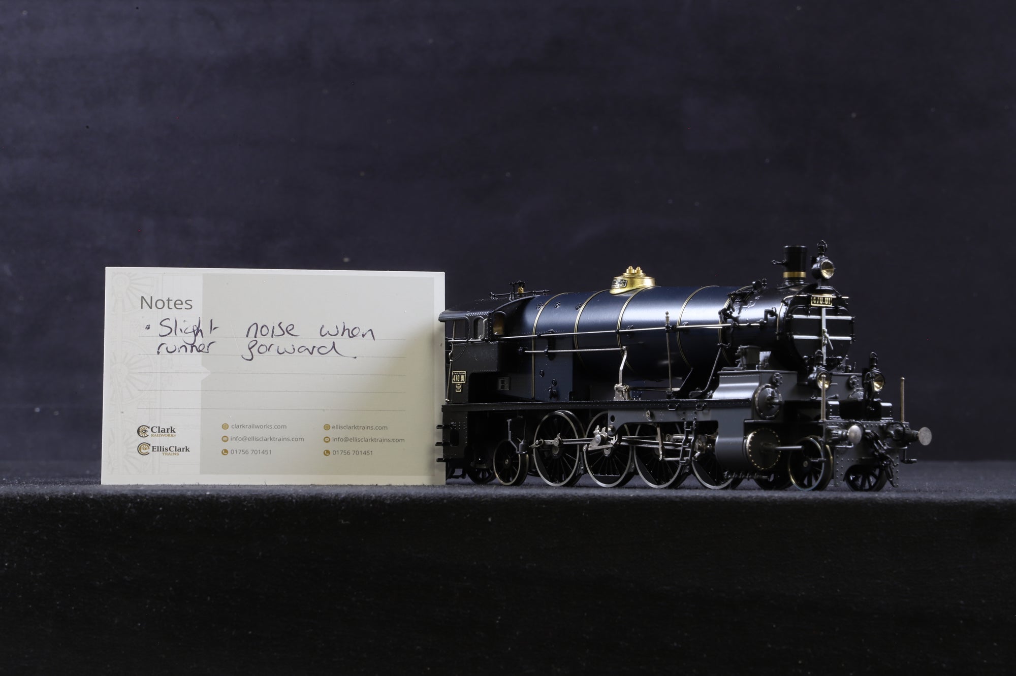 Micro-Metakit HO Brass 00800H kkStB Imperial Austrian Railway Class 470 Gölsdorf Loco, Ltd Ed.010/120