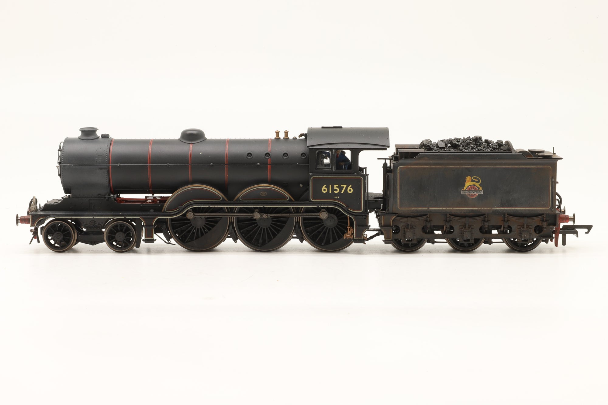 Hornby OO R3546 Class B12 '61576' BR Lined Black E/C Weathered DCC Sound