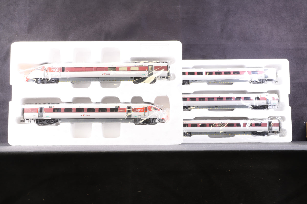 Hornby OO R3762 LNER Azuma Class 800 5-Car Train Pack