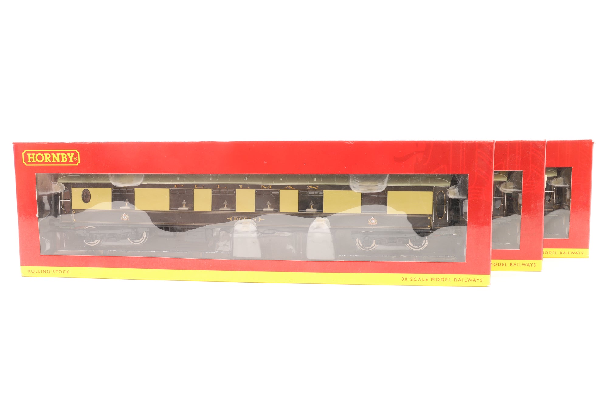 Hornby OO R4512, 3 & 4 Rake of 3 Brighton Belle Car Trainers