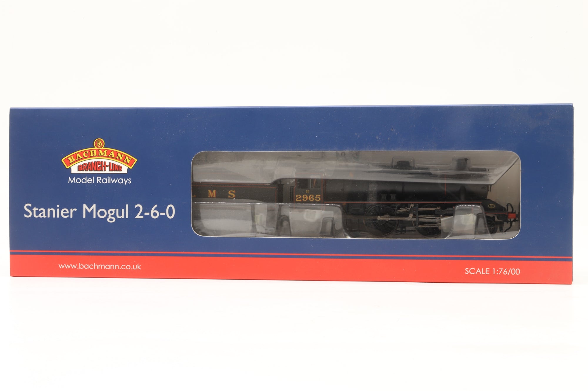 Bachmann OO 31-690 Stanier Mogul 2965 LMS Lined Black