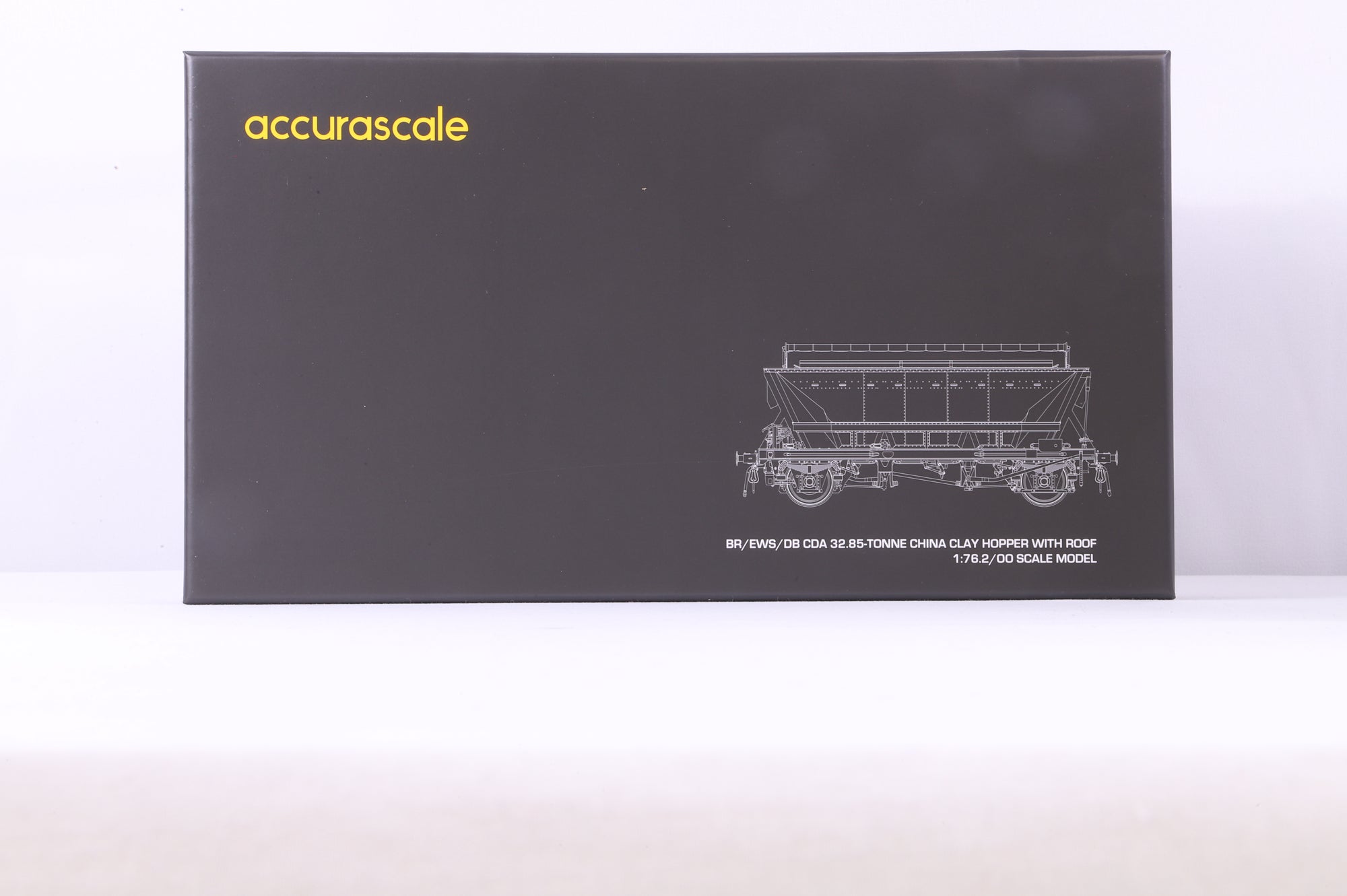 Accurascale OO ACC2529 Triple Pack of CDA China Clay Wagons in ECC Blue