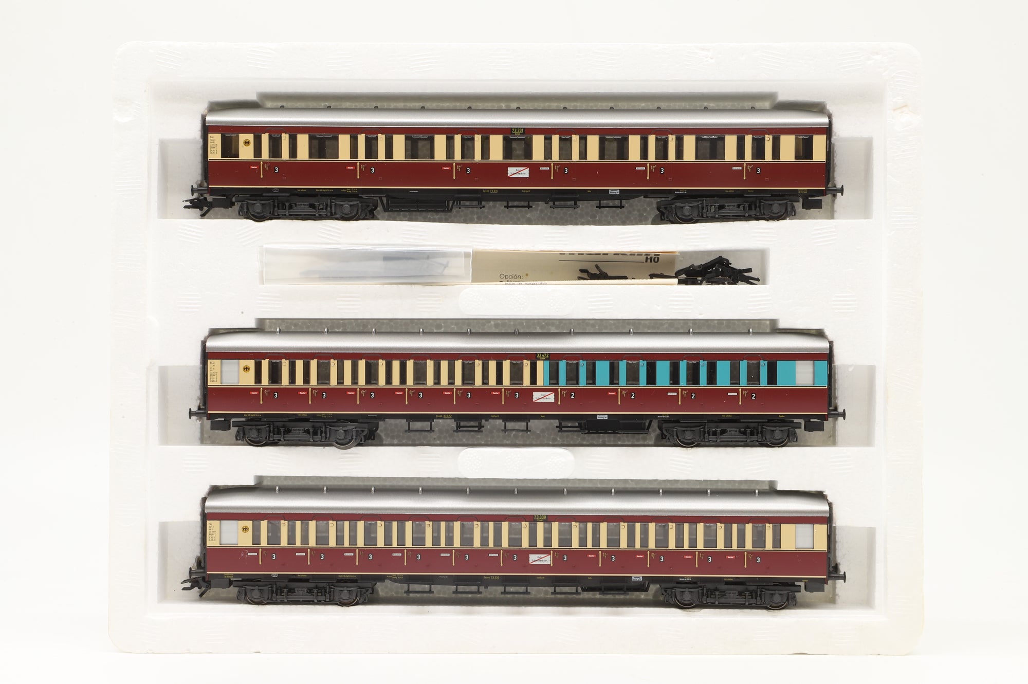 Marklin HO 43108 Ruhr Express Service Commuter Set 3 Rail