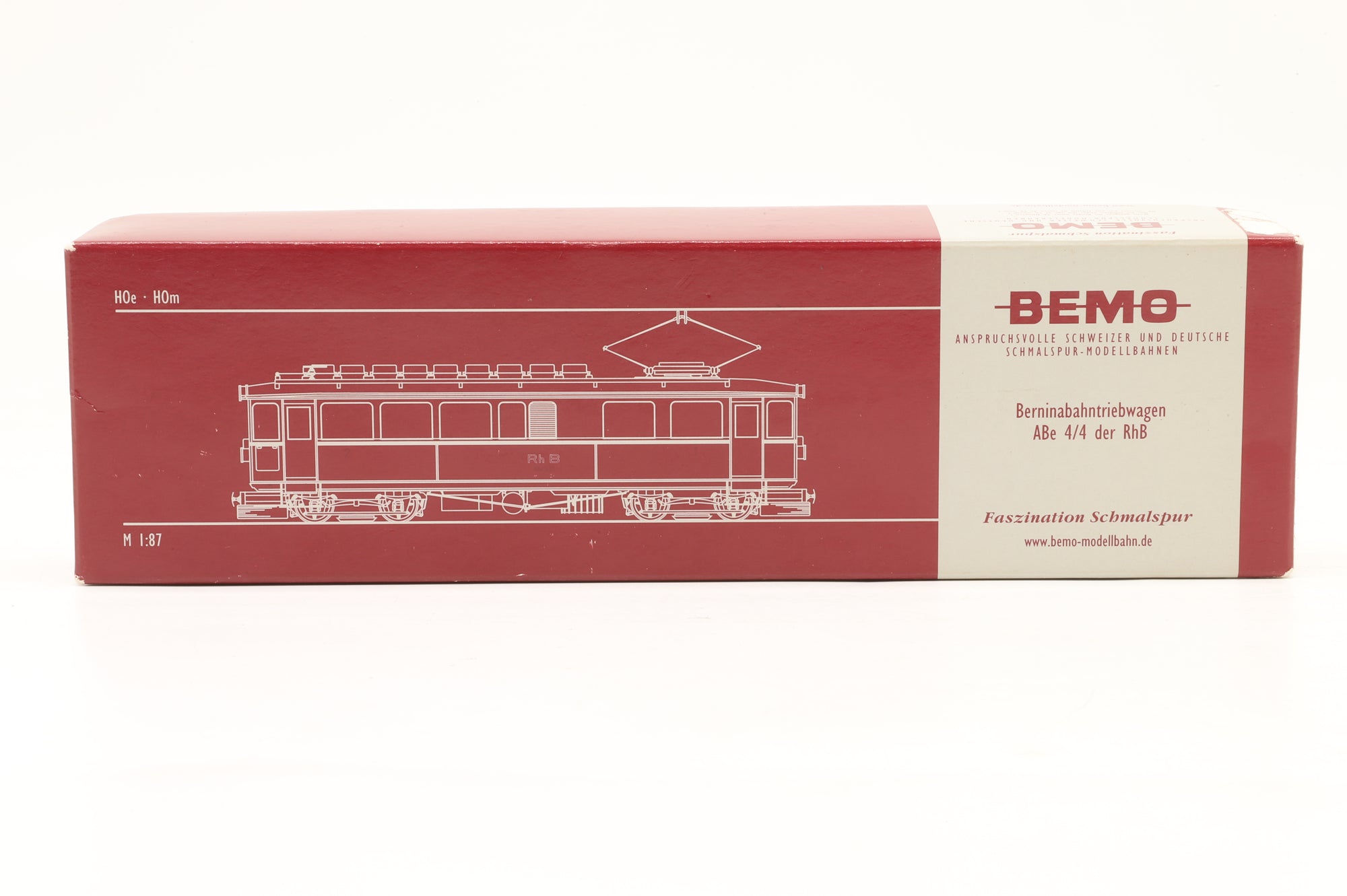 BEMO HOm ABe 4/4 #30 in RhB Red