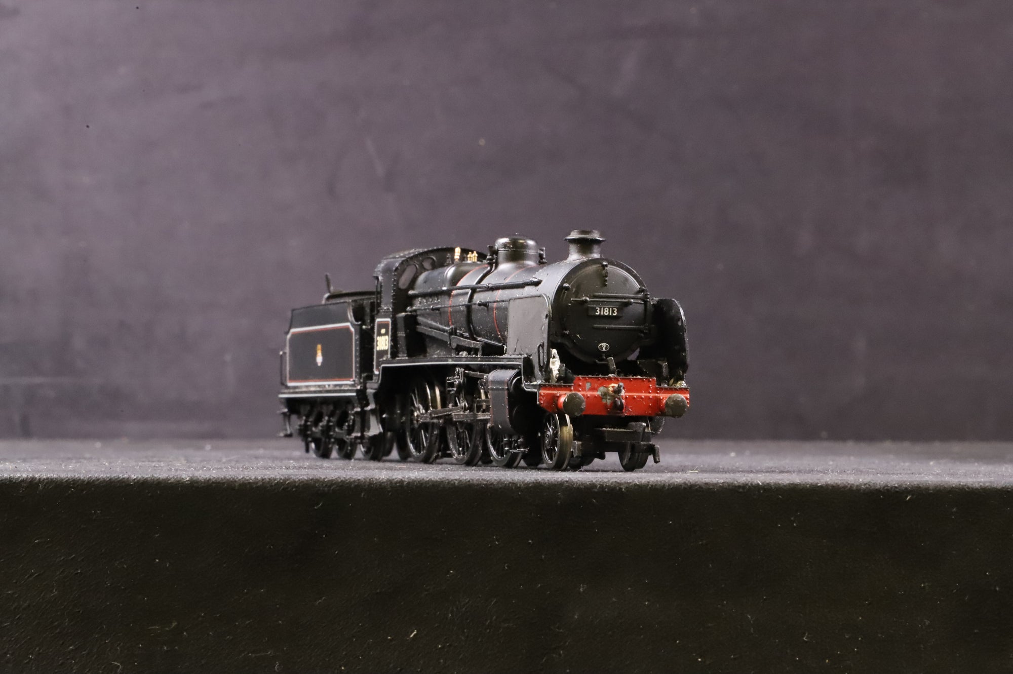 WORKSHOP Bachmann OO 32-152 N Class 31813 in Lined BR Black w/ Late Crests