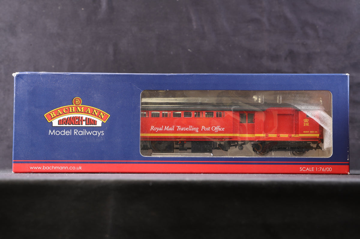 Bachmann OO Pair of BR Mk1 Royal Mail Vans, Inc. 39-184B &amp; 435