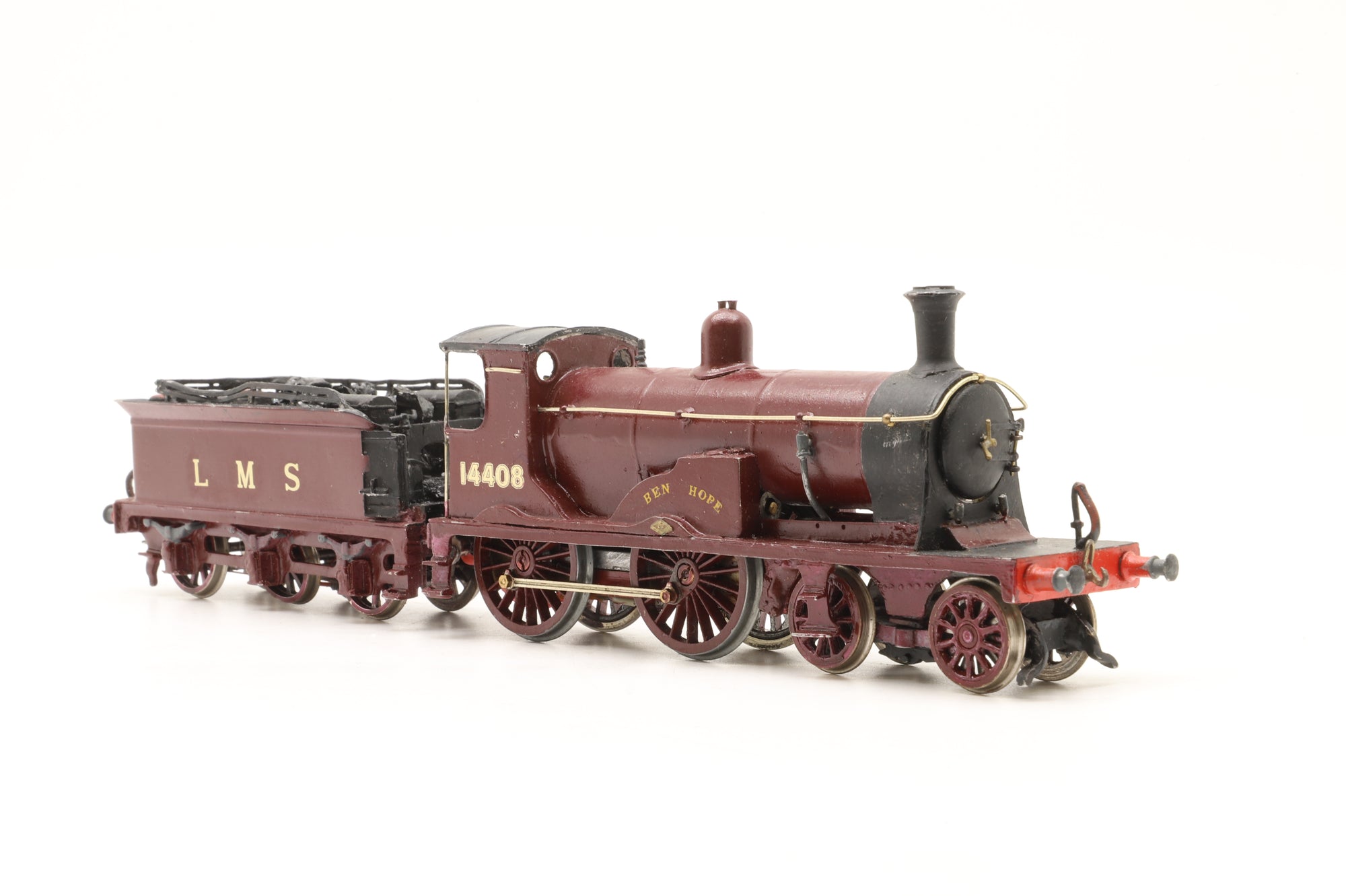 White Metal Kit OO Drummond 2P 'C' Class 'Ben Hope' '14408' LMS Maroon