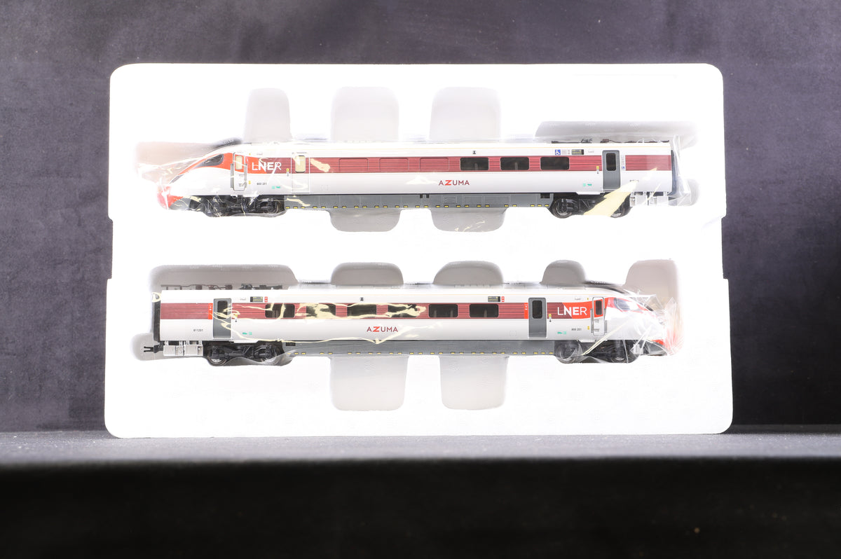 Hornby OO R3762 LNER Azuma Class 800 5-Car Train Pack