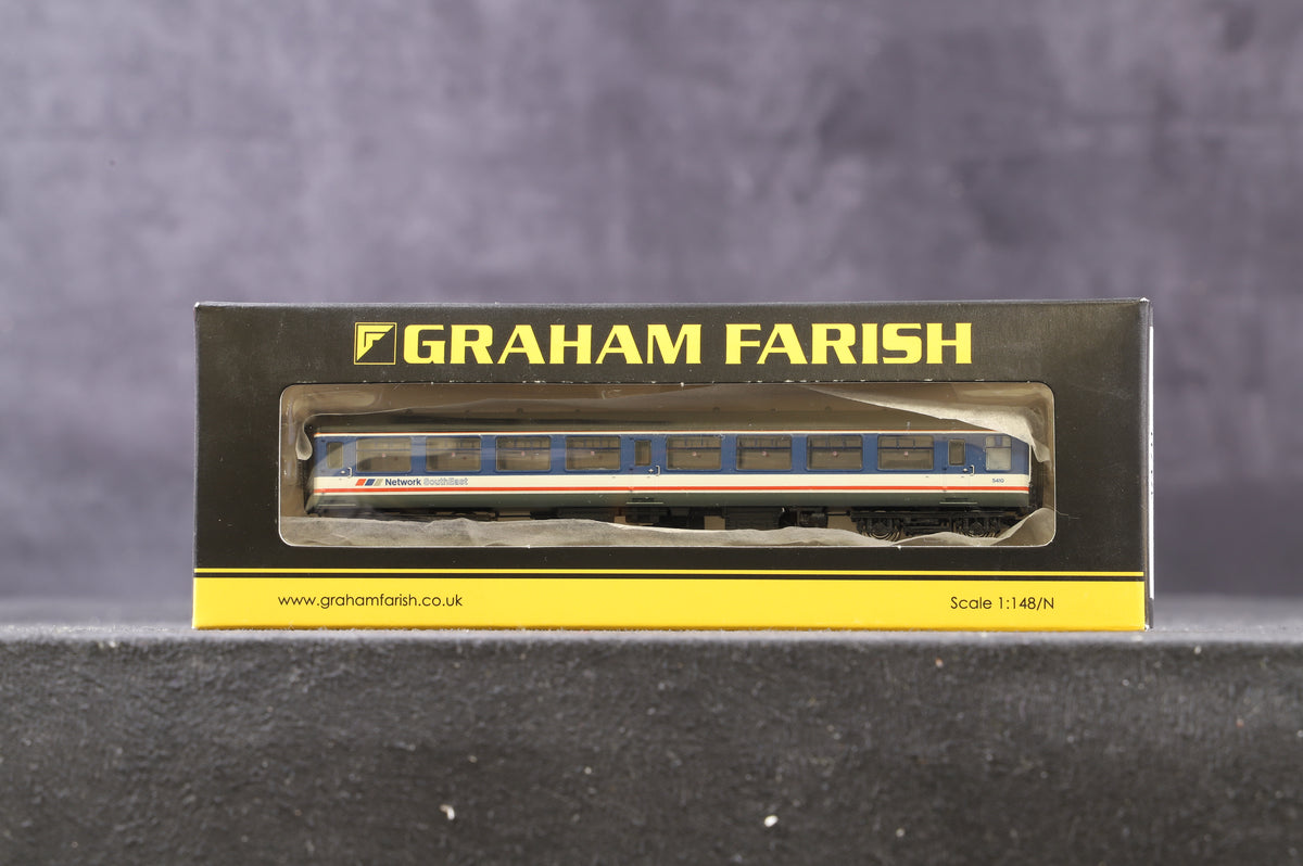 Graham Farish N Rake of 4 Network Southeast Mk2A Coaches, Inc. 374-682 &amp; 3 x 374-711