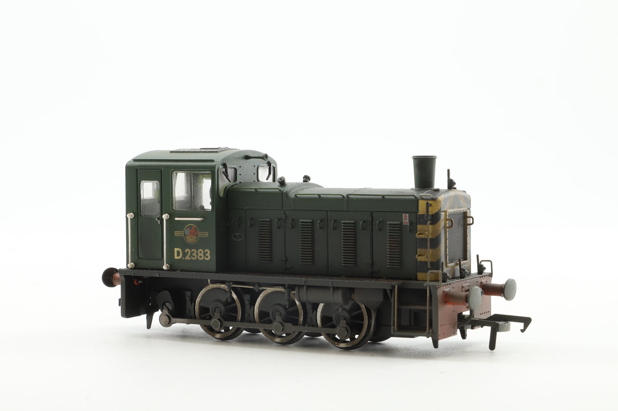 Bachmann OO 31-364 Class 03 Shunter 'D2383' BR Green, Weathered, DCC Fitted