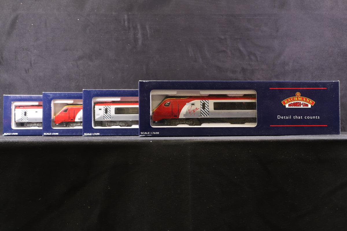 Bachmann OO 32-600 Class 220 Virgin Voyager (Non Tilt) 4 Car DEMU &#39;Maiden Voyager&#39;