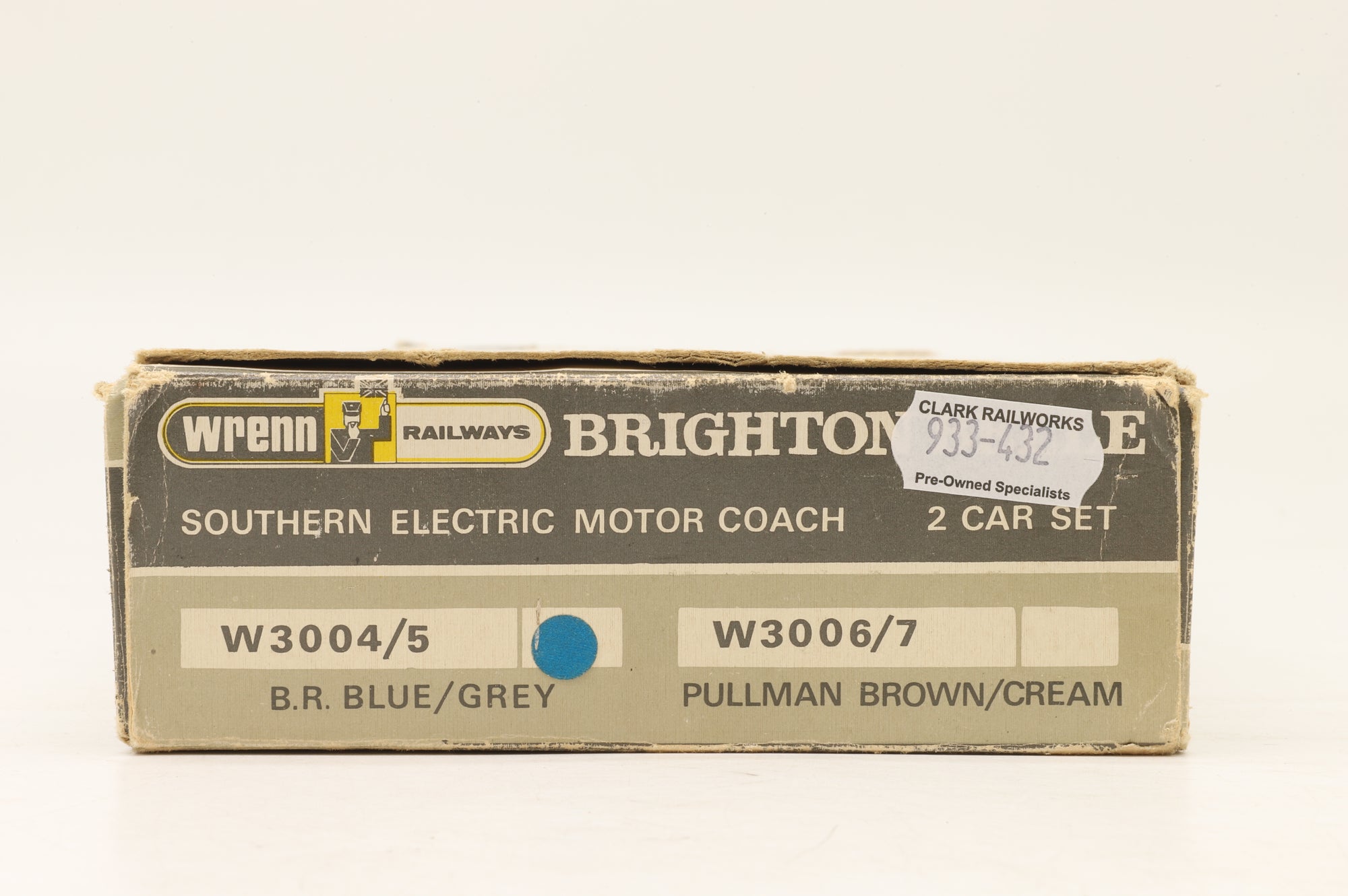 Wrenn OO W3004/5 Class 403 2-Car EMU in BR/Brighton Belle Blue/Grey
